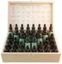 A 25ml Bach Flower Remedy Set in a wooden box 25ml Bach Set