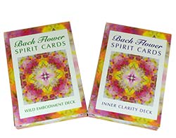 Two decks of the Bach Spirit Cards