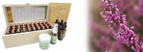 The Bach Flower Remedies Bach Flower Remedy Set & Heather Flower