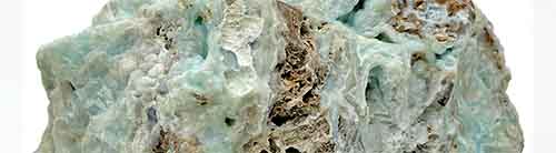 A piece of Hemimorphite crystal