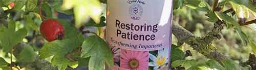 A bottle of Restoring Patience Essence