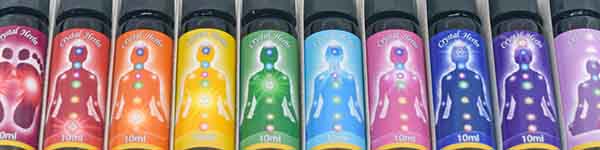 Chakra Essences - 10ml bottles in a set box