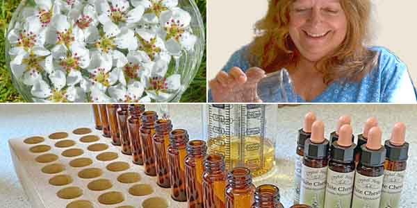 Essences being poured by hand