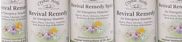 New Bach Flower Remedy Labels - Revival Remedy