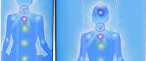 Throat Chakra Essence bottles close up of label