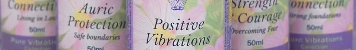 Flower & Crystal Essence Sprays for Shops Pure Vibrations Collection Essences