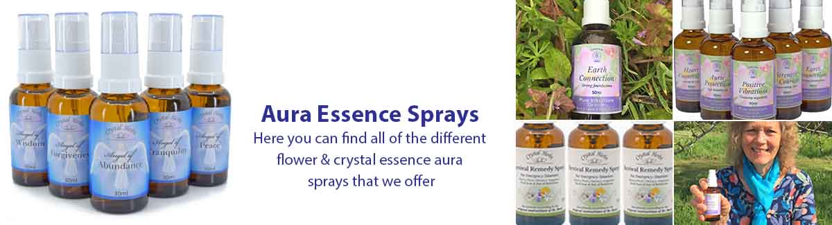 Crystal Herbs - Aura Essence Sprays