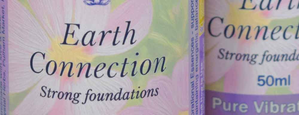 Earth Connection Essences Earth Connection Essences - close up of two 50ml bottles