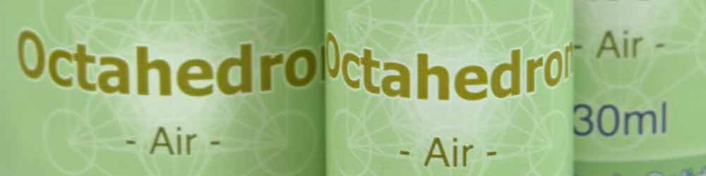 Octahedron Essence Octahedron Essence - close up of a 10ml & 25ml bottle