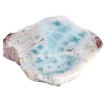 A piece of Larimar Crystal