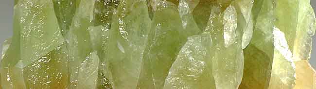 Green Calcite Crystal