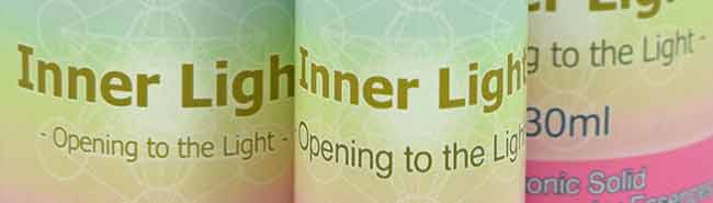 Inner Light Essence - close up of bottle labels