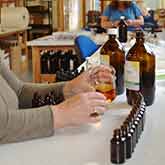 Handmaking flower essences Handmade Essences - pouring your essences by hand