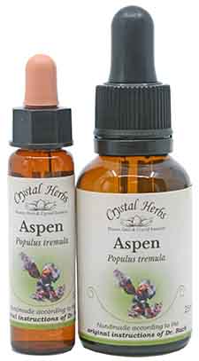 10ml and 25ml Aspen Bach Flower Remedies