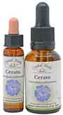 10ml and 25ml bottles of Cerato Bach Flower Remedy