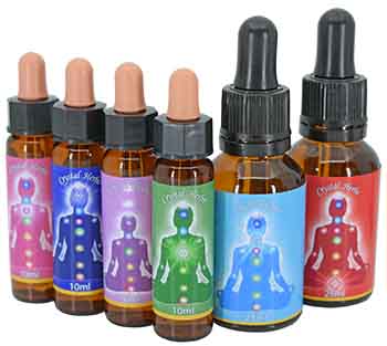 Bottles of Chakra Essences