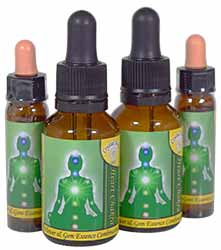 Heart Chakra Essence - deeper heart connection and unconditional love Heart Chakra Essence bottles
