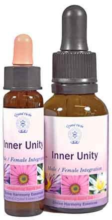 10ml and 25ml bottles of Inner Unity Essence