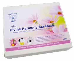A picture of a complete 10ml Set of Divine Harmony Essences