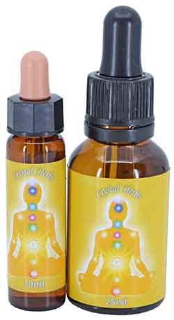 Two bottles of Solar Plexus Chakra Essence