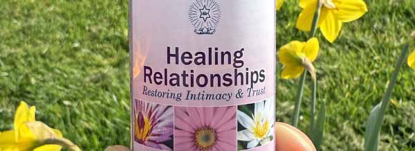 A bottle of Healing Relationships Essence and this months special offers